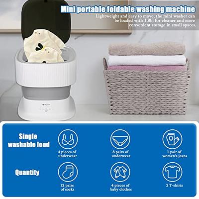 MINANOV Mini Portable Washing Machine with Blue Light & Mini Clothes Dryer  with Timer Function - Yahoo Shopping