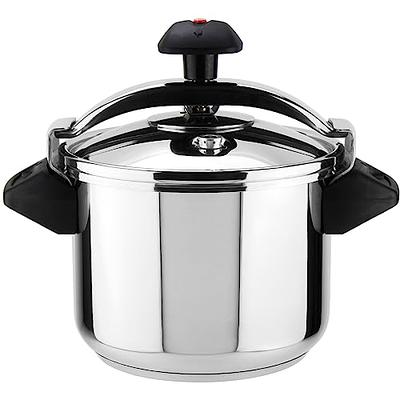 Buffalo 37 Quart Stainless Steel Pressure Cooker Extra Large