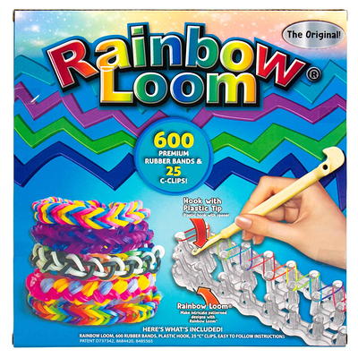 Rainbow Loom Bracelet-Making Kit with 600 Premium Rubber Bands, Boys Child, 7+ - Yahoo Shopping