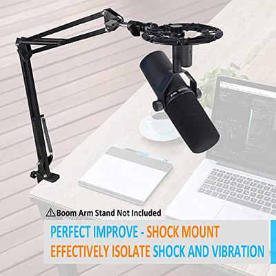 Microphone Pop Filter Compatible with Shure MV7 Microphone - Mic Foam  Windscreen Cover for MV7 Microphone to Blocks Out Plosives by YOUSHARES