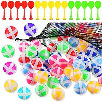 Matty's Toy Stop Deluxe 12 Velcro Dart Board Safety Set with 6  Velcro-wrapped Balls for Kids