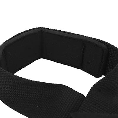 WYOX Figure 8 Weight Lifting Straps for Weightlifting Heavy Duty  Deadlifting Workout Straps | Wrist Wraps Gym Equipment Gear Men Women PAIR  (Black)