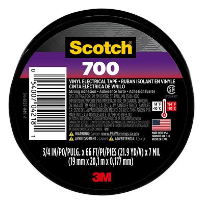 Scotch Professional Quality Electrical Tape, 1/2 x 20' - 5 pack