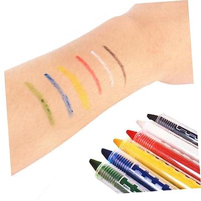 Hello Hobby Face & Body Paint Art Washable Paint Crayons, 10 Pack