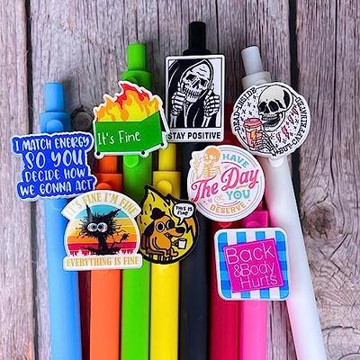 Sweary Offensive Pens, Funny Stationary, Planner Accessories, Pens for Work  or Nurses, Funny Sister Gift, Bad Word Pen 
