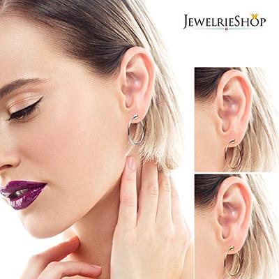 5Pcs/set Ear Cuff Clip On Earrings Fake Cartilage Earring Non-Piercing  Fashion | eBay
