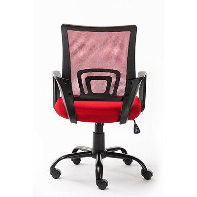 Mid Back Office Chair-Ergonomic Home Desk Chair With Lumbar