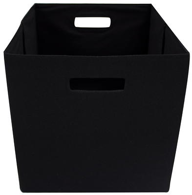 Better Homes & Gardens 12.75 Fabric Cube Storage Bin, Gray