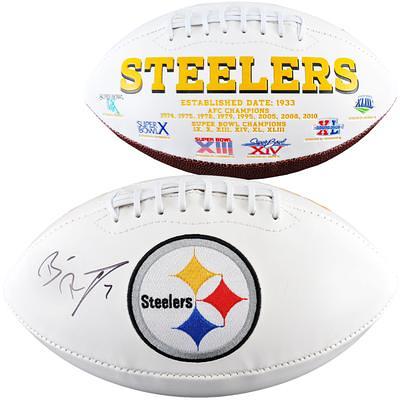 en Roethlisberger Autographed Pittsburgh Steelers Authentic