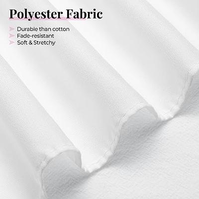 Ruffled Elastic Wrap Around Bedskirt 15 Inch Drop