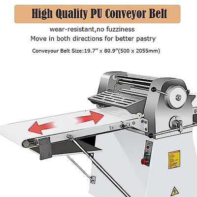 Adjustable Reversible Fondant and Pastry Dough Sheeter Roller