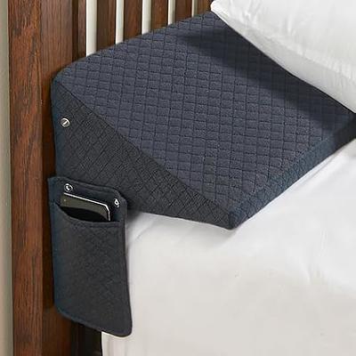 WOWMAX Headboard Wedge Reading Pillow Back Support Linen - Yahoo