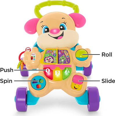Fisher-Price Laugh & Learn Smart Stages Learn with Sis Walker Baby &  Toddler Educational Toy - Yahoo Shopping