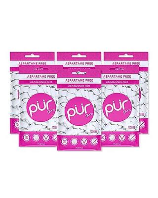 PUR Gum, Aspartame Free Chewing Gum, 100% Xylitol, Sugar Free, Vegan,  Gluten Free & Keto Friendly