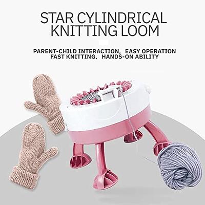 JEIKUYIA Knitting Machine 22 Needles, Knit Loom Machine Smart Manual  Rotating Kit, for Adults Kids Knitting DIY Toy Socks Hats Scarves (22  Needles(d2)) - Yahoo Shopping