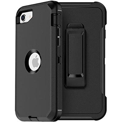 For iPhone SE 2020/SE 2022 Case Rugged Shockproof Cover with Screen  Protector