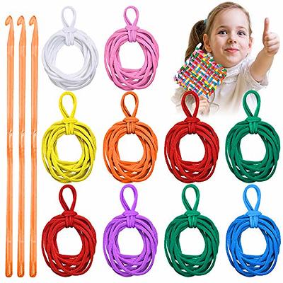 96 Pieces Loom Potholder Loops Weaving Loom Loops Weaving Craft Loops With  Multiple Colors For DIY Crafts Supplies No Box