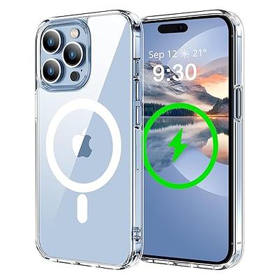 RHINOSHIELD Clear Case Compatible with Magsafe for [iPhone 15 Pro Max] |  Superior magnetic, Advanced Yellowing Resistance, Crystal Clear, Protective