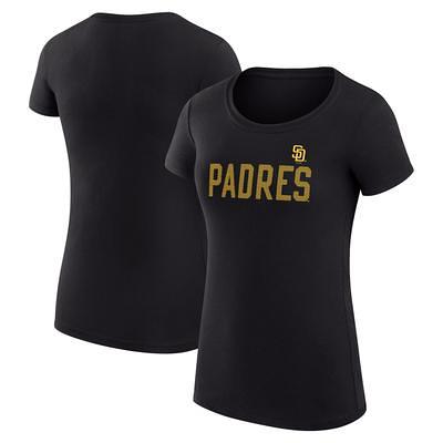 Women's Starter Black/Gray San Diego Padres Ace Tie-Dye Sneaker Dress Size: Medium