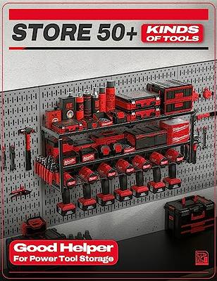 Amoowis Power Tool Organizer, Garage Organization with 7 Drill Holders, Tool  Box Organizers and Storage Wall Mount, Metal Shelf Heavy Duty, Utility Rack  for Screwdriver Pegboard Shed Workshop - Yahoo Shopping