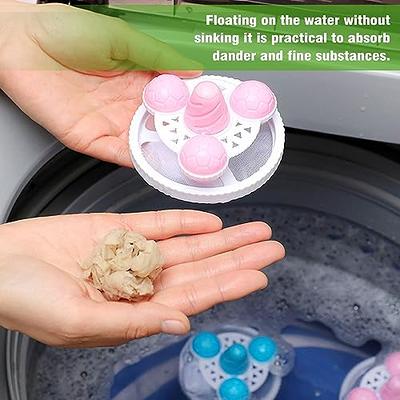 Washing Machine Floating Lint Filter + Mesh Bag, Lint Catcher For Laundry,  Pet Hair Remover For Laundry, Reusable Household Hair Filter Bag, Washer  Lint Trap Net, Cleaning Supplies, Household Gadgets, Christmas Supplies 