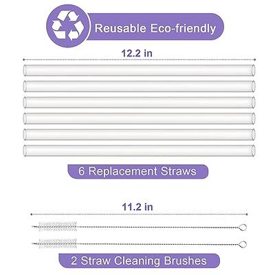  BlenderBottle 2-in-1 Shaker Bottle and Straw Cleaning Brush, 1  Pack & Reusable Silicone Straws for BlenderBottle Shaker Bottles, Black and  Blue (2 Pack) : Health & Household