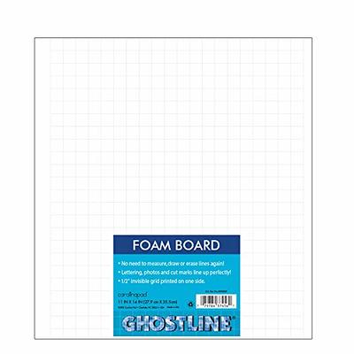 White 3/16” Foam Board  Order 25 3/16” White Foam Board Sheets