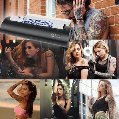 Calicon Portable Tattoo Stencil Printer, with Free 10pcs Transfer Paper,  Wireless Tattoo Transfer Thermal Copier Machine Rechargeable Mini Printer,  Compatible with iOS＆Android Phone ＆ iPad ＆ Laptop - Yahoo Shopping