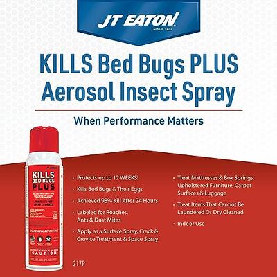 JT Eaton 217P Bed Bug Killer Plus Pro-Label, Non-Staining Water Based  Insect Spray for Indoors (17.5 oz) - Yahoo Shopping