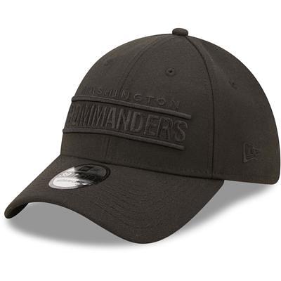 : New Era Men's Washington Commanders Black on Black Alternate  Logo 59FIFTY Fitted Hat : Sports & Outdoors