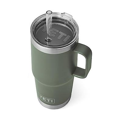 YETI Rambler Cup - 26 oz. - Straw Lid - White - TackleDirect