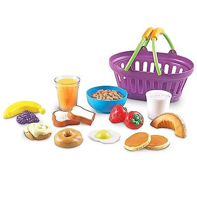 WATINC My Plate Felt-Board Stories Set 3.5Ft 53Pcs Preschool Vegetables  Fruit Protein Grains Flannel Food Diary Classroom Theme Early Learning Play