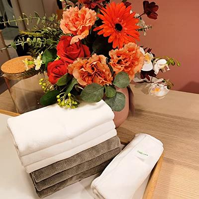 12Pcs Super Absorbent Cleaning Cloths Kitchen Dish Towels Multipurpose Rags