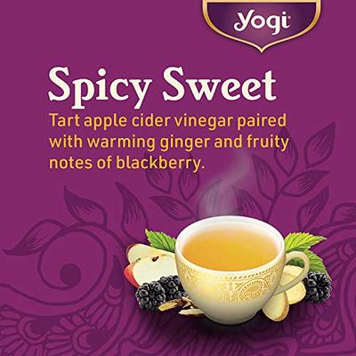 Yogi Tea Blackberry Apple Cider Digestive Awakening Tea - 16 Tea