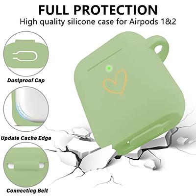 AIIEKZ Compatible with AirPods 3 Case Cover 2021, Soft Silicone