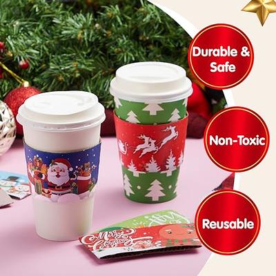 Amazing 36Pcs 9 OZ Christmas Red and Green Plastic Drinking Cups