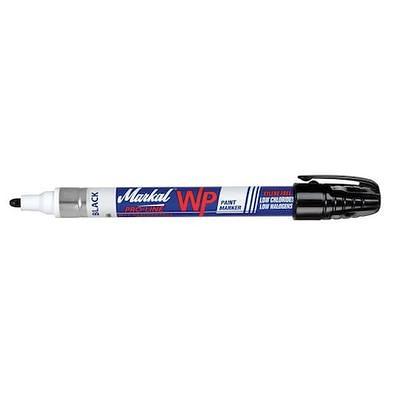 MARKAL 96933 Permanent Liquid Paint Marker, Medium Tip, Black