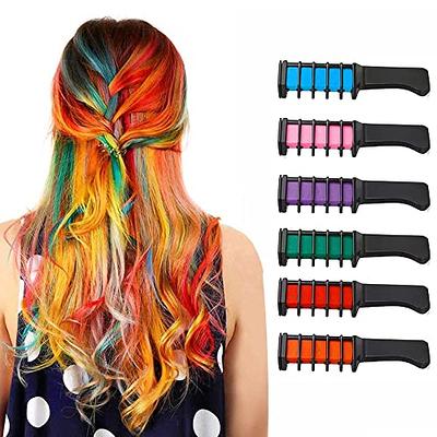 10 Color Hair Chalk for Girls Temporary Hair Color Dye for Kids,Washable  Hair Chalk Comb,Gifts for Girls Age 8-12,Best Creative Gifts for Children's  Day Christmas Halloween Cosplay Birthday Party New Year 