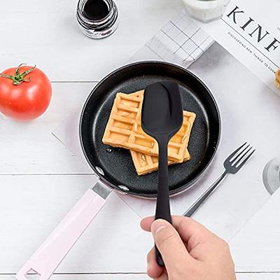 Food Grade Silicone Spatula Set, Non-stick Rubber Baking Mixing