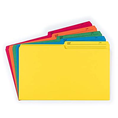 Smead 75429 Notes File Jackets, Slash Pocket