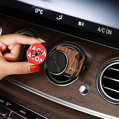 Car Air Diffusers Freshener, Fashionclubs Aromatherapy Diffuser for Car  Perfume Air Freshener, Car Fragrance Diffuser Retro Record Player Air Fresh  Clip Vent Outlet Decor, 3 Refill Pads Included - Yahoo Shopping