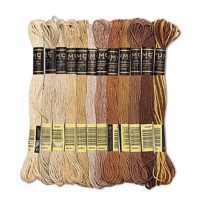 Atteret Embroidery Floss Kit 108 Colors 99 Cotton 9 Metallic