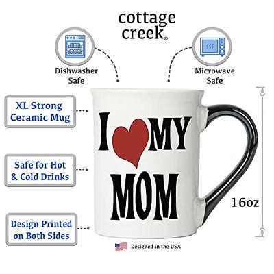 Cottage Creek Mom Gifts, Mom Christmas Gifts, 16oz. Ceramic I Love My Mom  Mug, Coffee Gifts for Mom, Mom Gifts from Daughters, Sons, Stocking  Stuffers for Adults - Yahoo Shopping