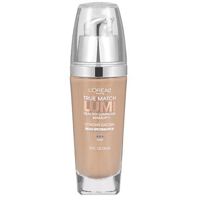 L'Oreal Paris Infallible Fresh Wear 24 Hr Liquid Foundation Makeup, 475 Sun  Beige, 1 oz 