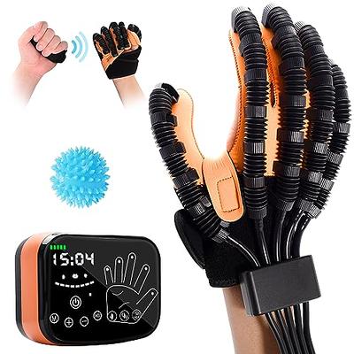  YEUNTANH Finger And Hand Function Rehabilitation Trainer Robots  Rehab Gloves Children Recovery Exercise Gifts Equipment For Dementia  Arthritis Stroke Hemiplegia Patient (Left hand-Size L) : Health & Household