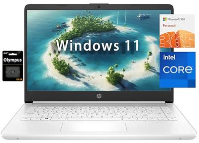 HP Stream 14 inch Laptop for Student and Business, Intel Quad-Core N4120  Processor, 4GB RAM, 64GB eMMC, 1-Year Office 365, Webcam, Long Battery  Life
