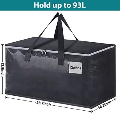 HomeHacks Moving Boxes, Heavy Duty Moving Bags, Large Storage Bags