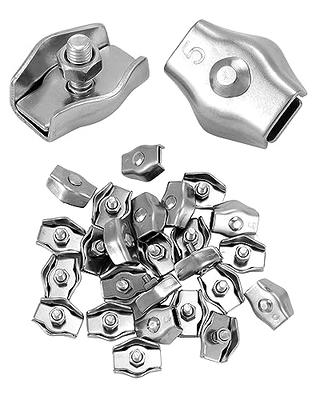 M3 Single Bolt Wire Rope Clips, Fastener 304 Stainless Steel