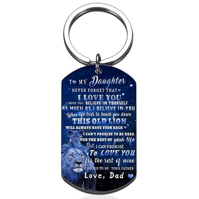 Heiheiup You 26 Keychain I Christmas Forget To Daughter-in-law My Ornaments  Letters Love Never Keychains Key Ring Bracelet Bulk