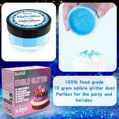 Blue Edible Glitter 